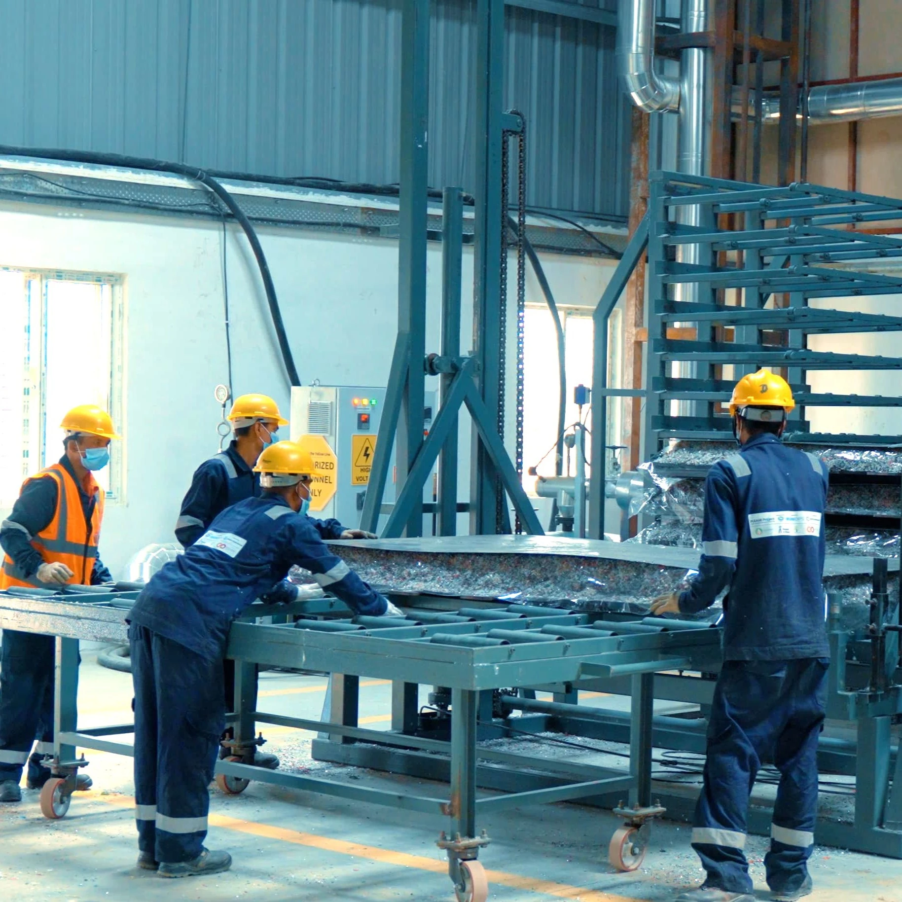 Plastic Composite Board Production System